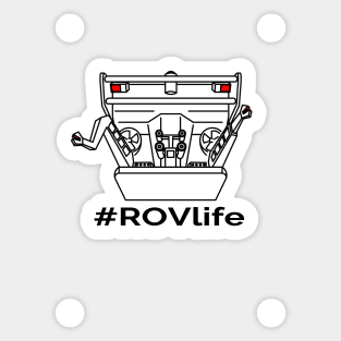 #ROVlife Sticker